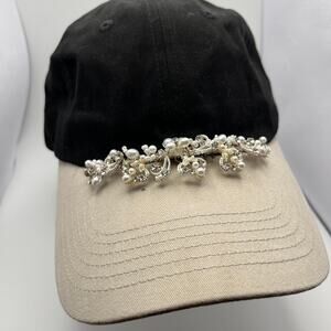 Beautiful black silver hat
